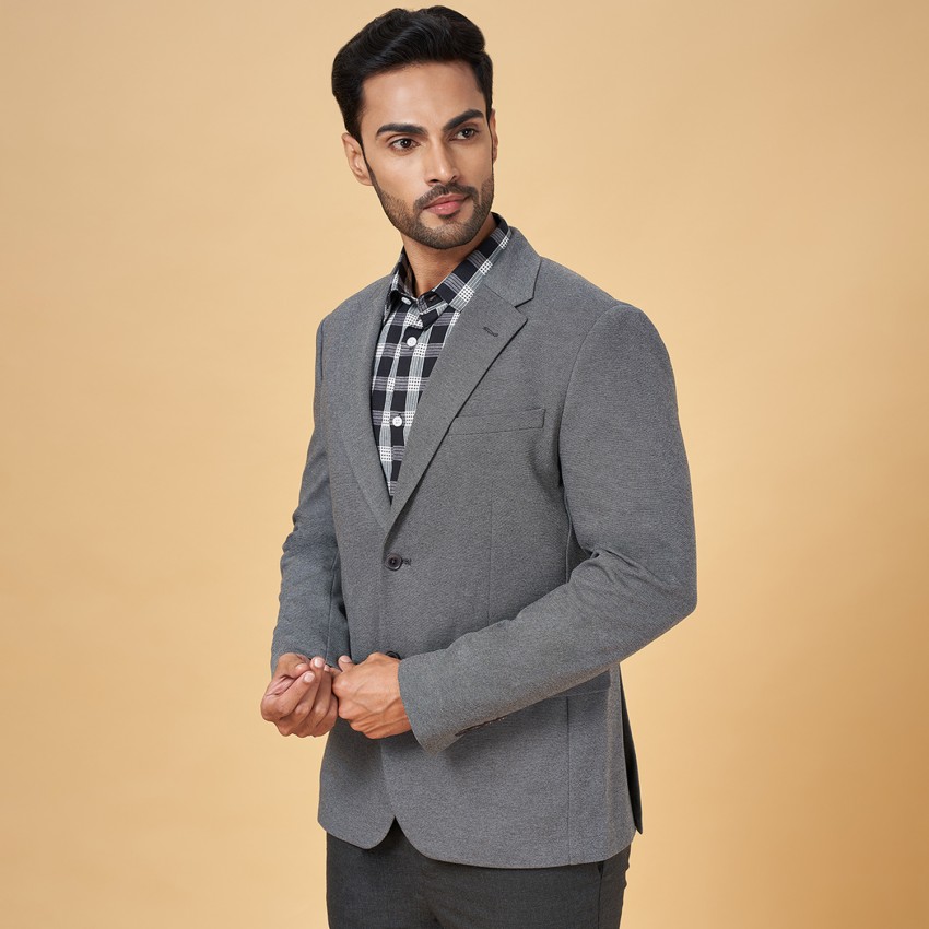 Byford by Pantaloons Men Printed Casual Grey Shirt - Buy Byford by  Pantaloons Men Printed Casual Grey Shirt Online at Best Prices in India