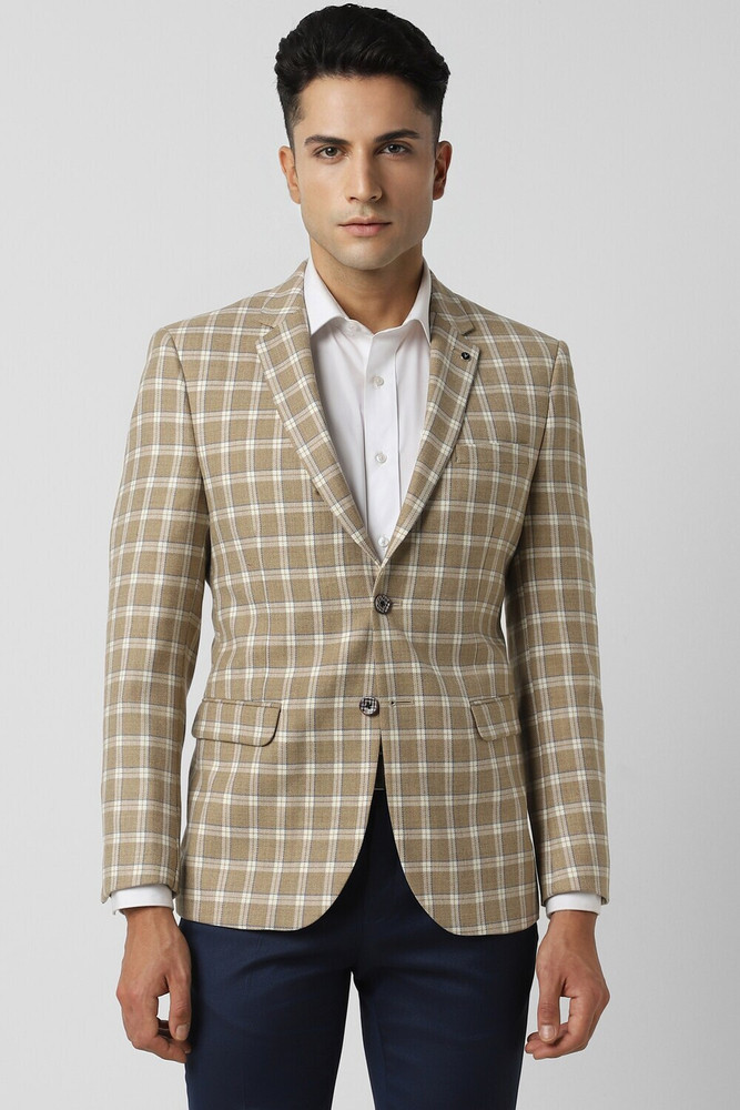 VAN HEUSEN Checkered Single Breasted Formal Men Blazer Buy VAN HEUSEN Checkered Single Breasted Formal Men Blazer Online at Best Prices in India Flipkart