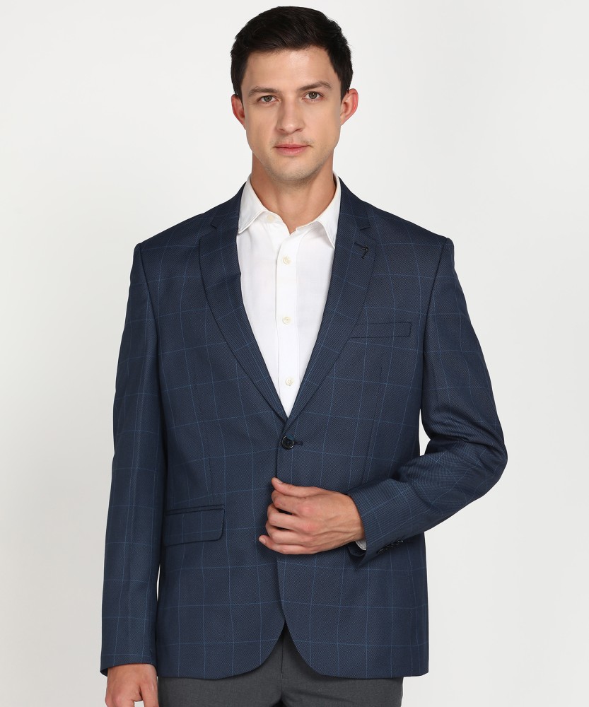 INDIAN TERRAIN Checkered Single Breasted Casual Men Blazer Buy