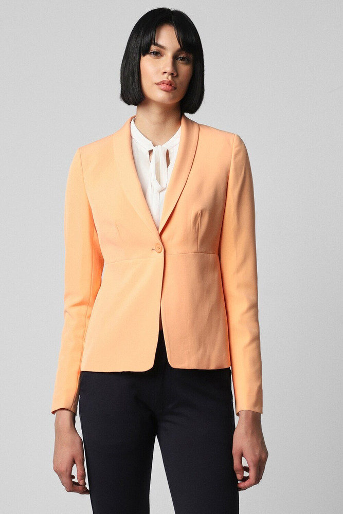 VAN HEUSEN Solid Single Breasted Formal Women Blazer Buy VAN HEUSEN Solid Single Breasted Formal Women Blazer Online at Best Prices in India Flipkart