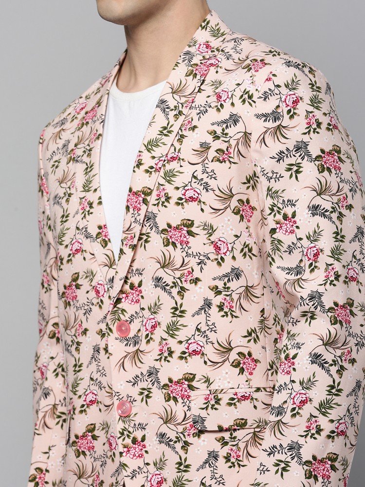 Topman hot sale floral blazer