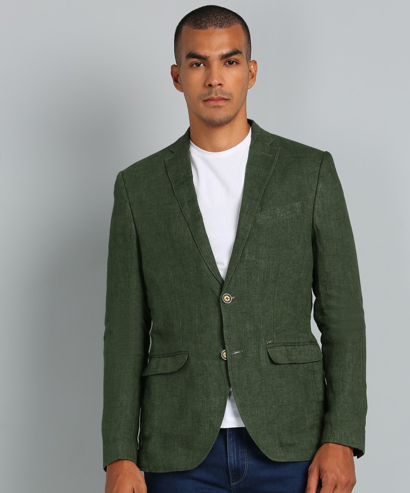 Blackberry linen blazers sale