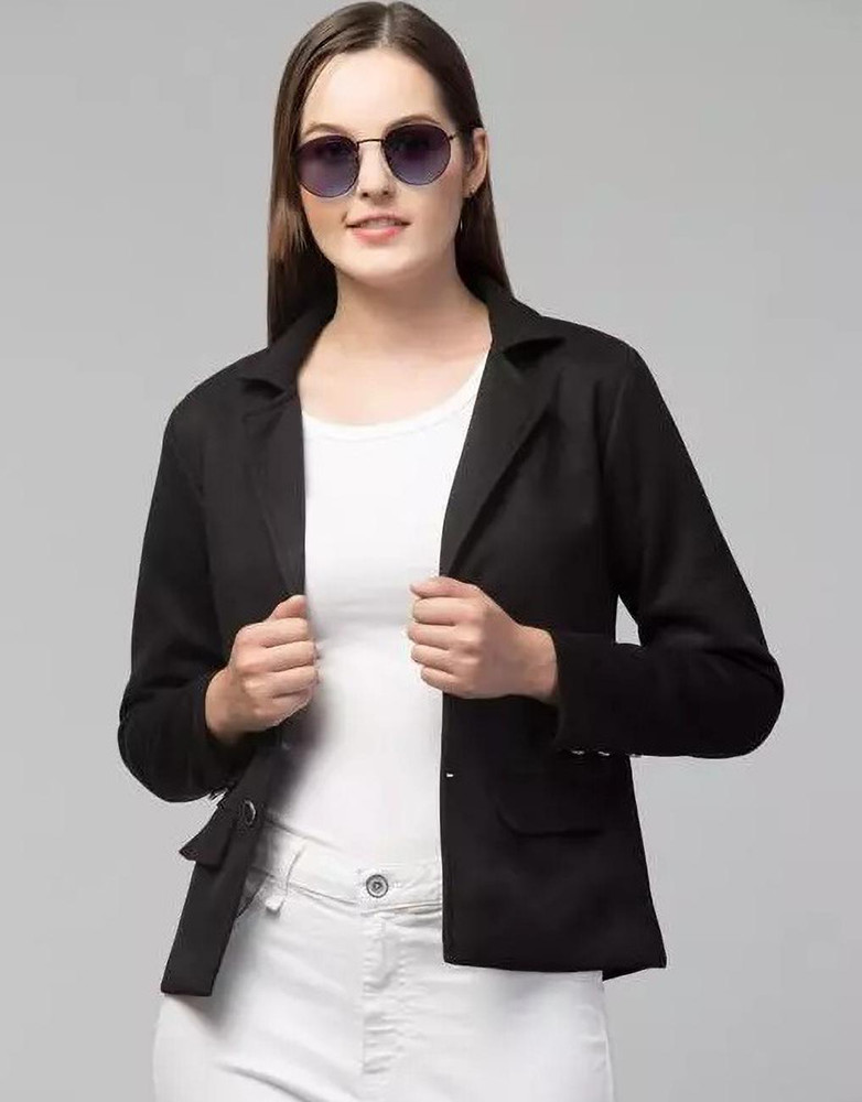 THE MD FASHION Solid Single Breasted Casual Women Blazer Buy THE MD FASHION Solid Single Breasted Casual Women Blazer Online at Best Prices in India Flipkart