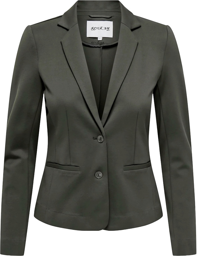 Rocksy Solid Single Breasted Casual Women Blazer Buy Rocksy