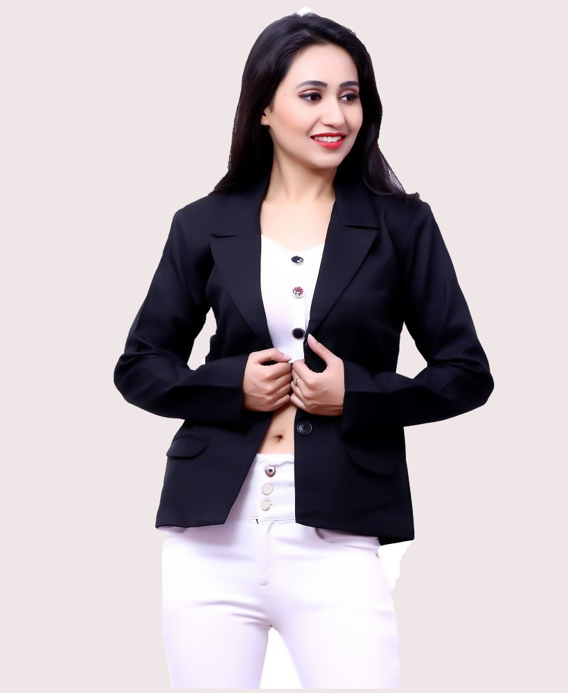 Unbranded Women's Suit Set Single Button Blazer And India