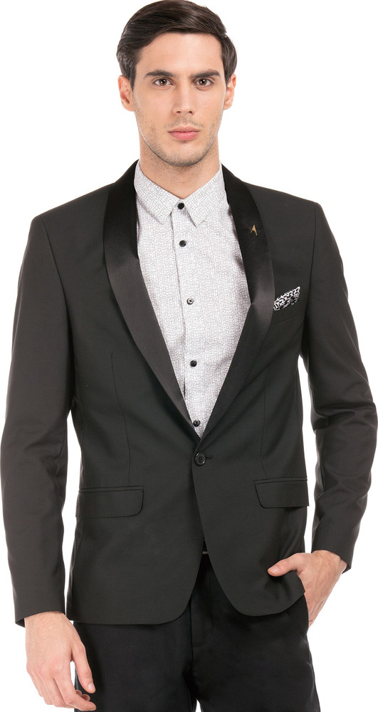 ARROW Solid Tuxedo Style Formal Men Blazer Buy ARROW Solid