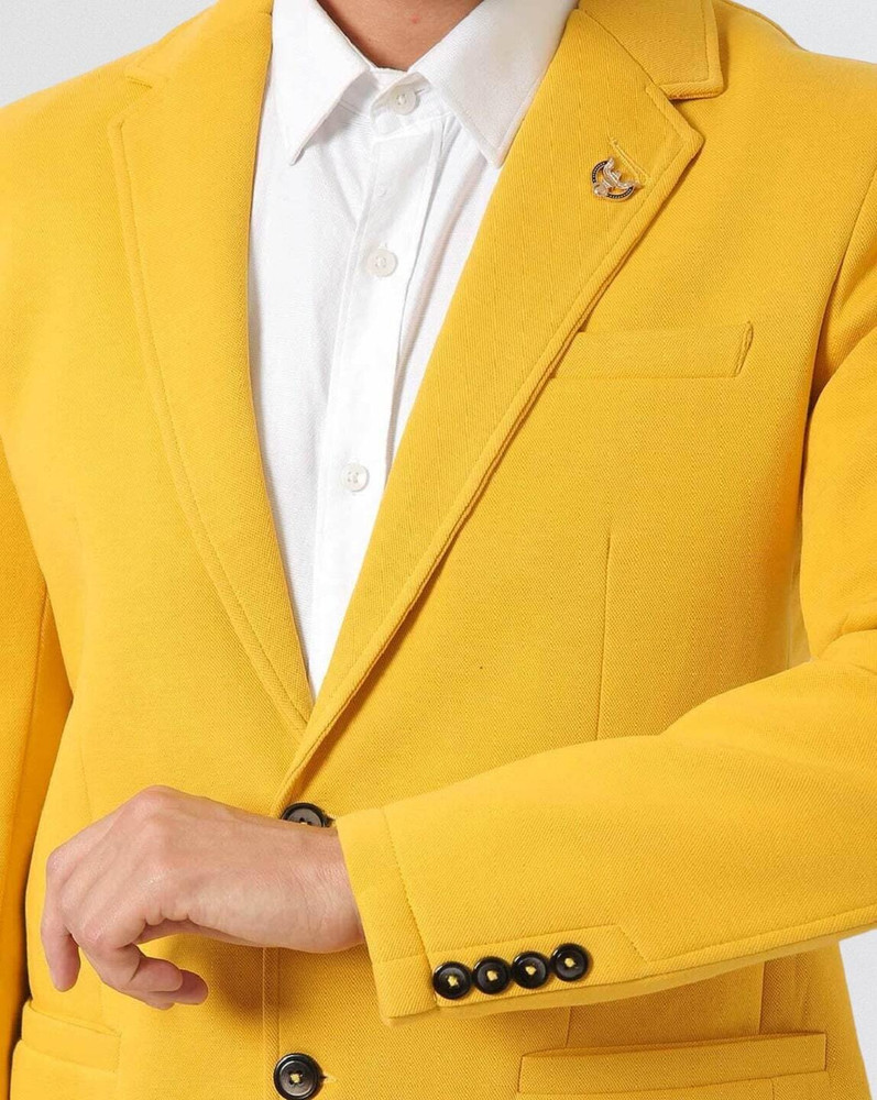 Blazer yellow colour on sale