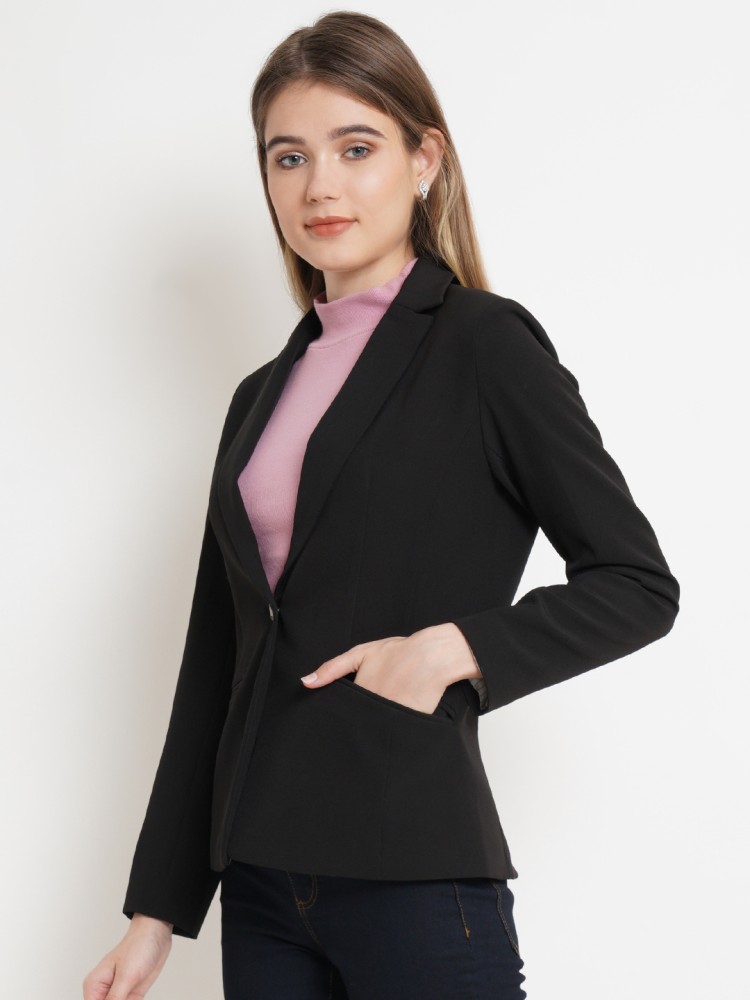 Formal black 2025 blazer for girl