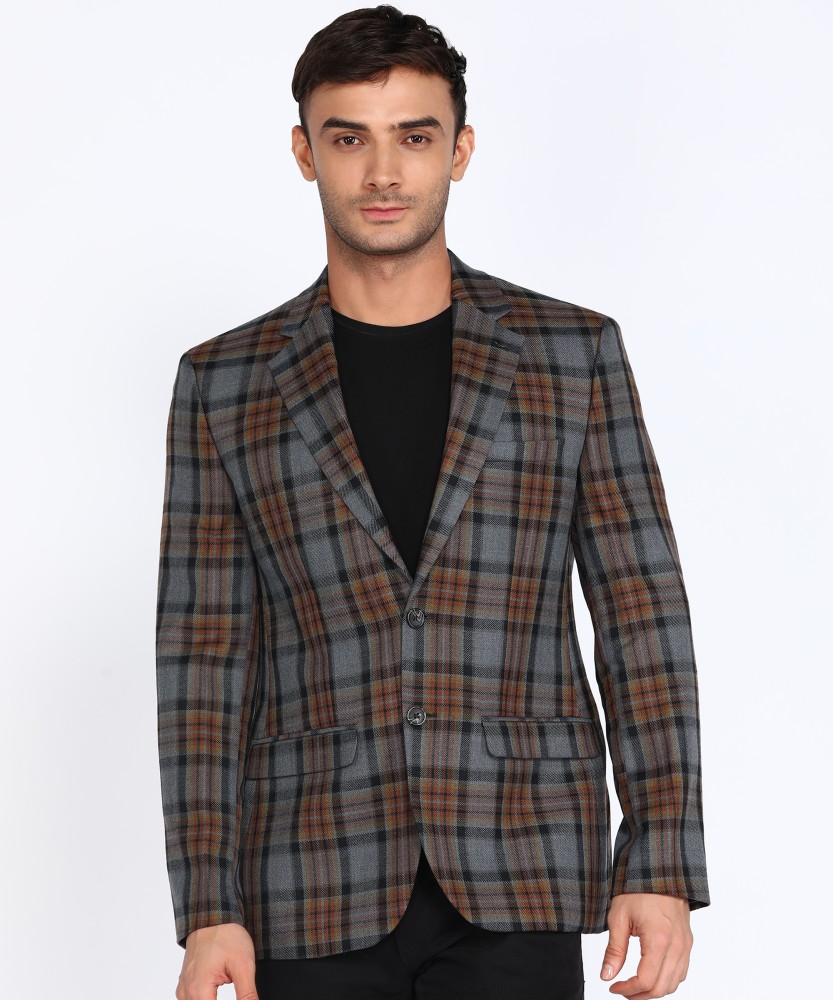 PARK AVENUE Checkered Single Breasted Formal Men Blazer Buy PARK AVENUE Checkered Single Breasted Formal Men Blazer Online at Best Prices in India Flipkart