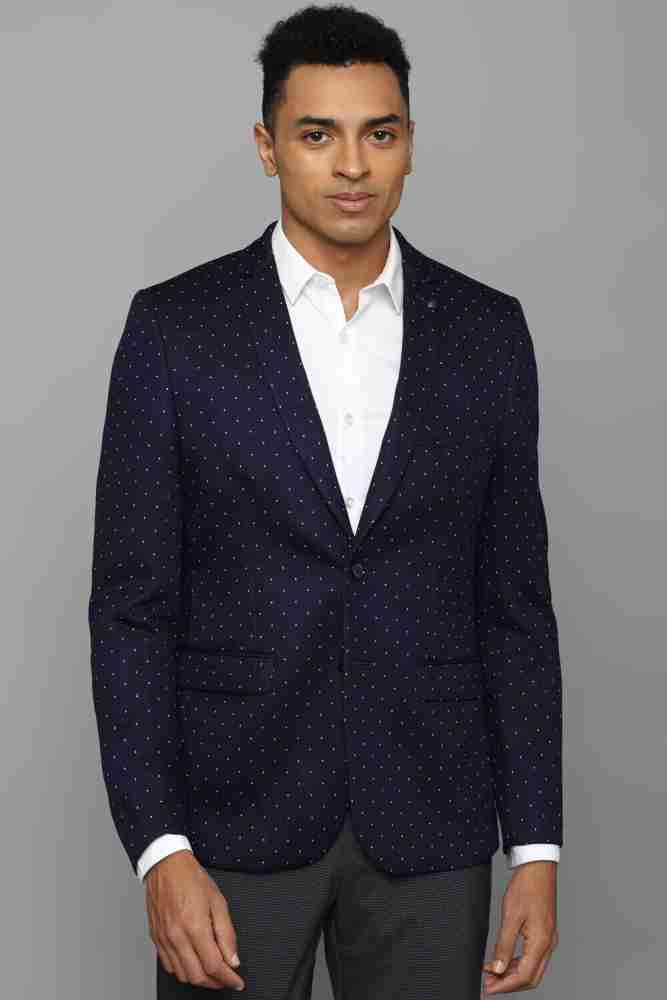 Allen solly blue blazer sale