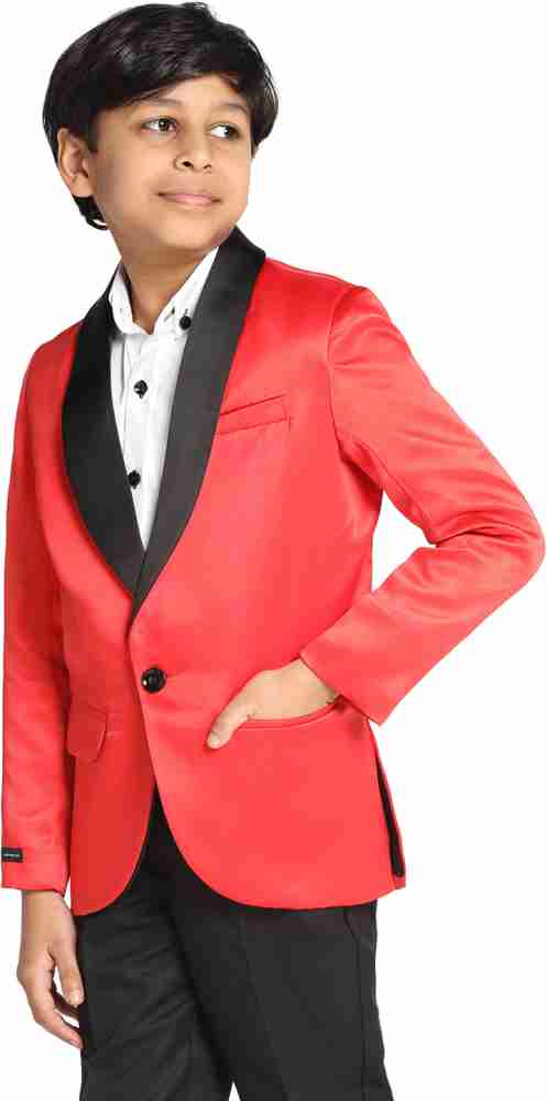 Red blazer clearance boy