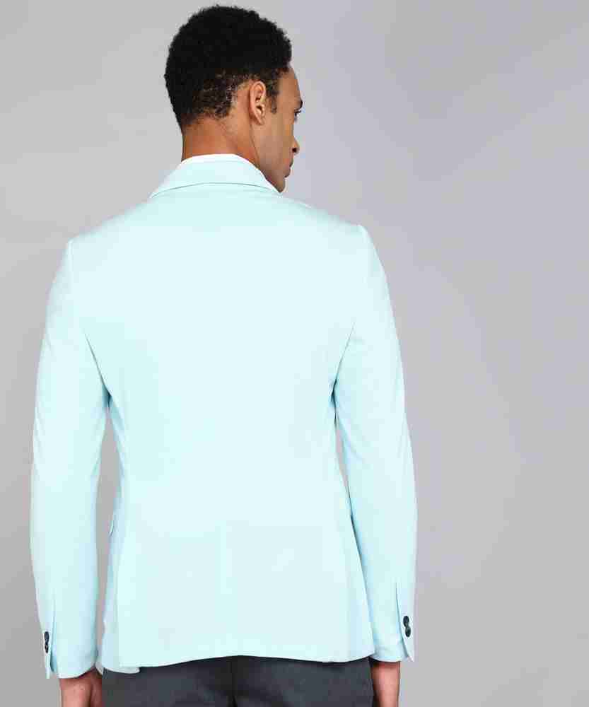 Van heusen light best sale blue blazer
