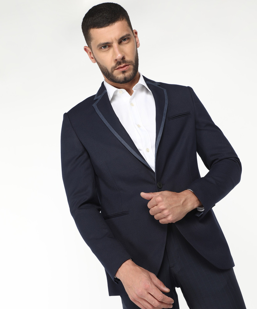 VAN HEUSEN Solid Single Breasted Casual Men Blazer Buy VAN HEUSEN Solid Single Breasted Casual Men Blazer Online at Best Prices in India Flipkart