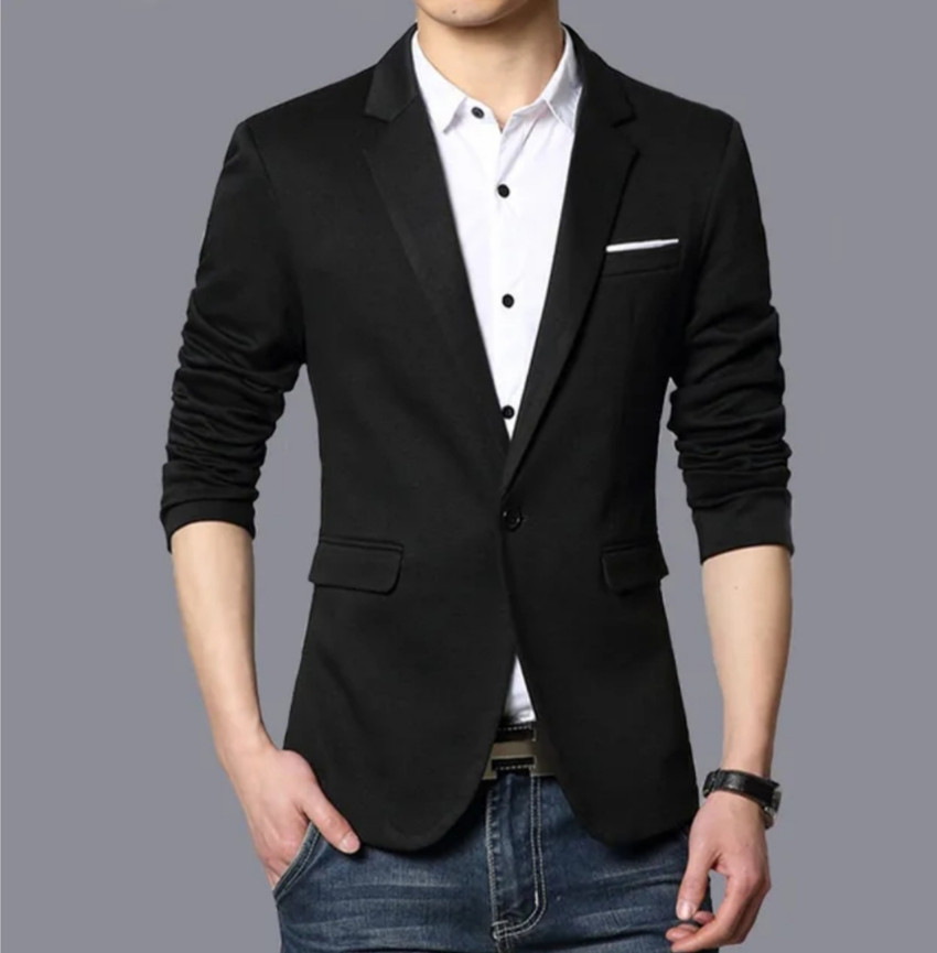 Black formal cheap blazer