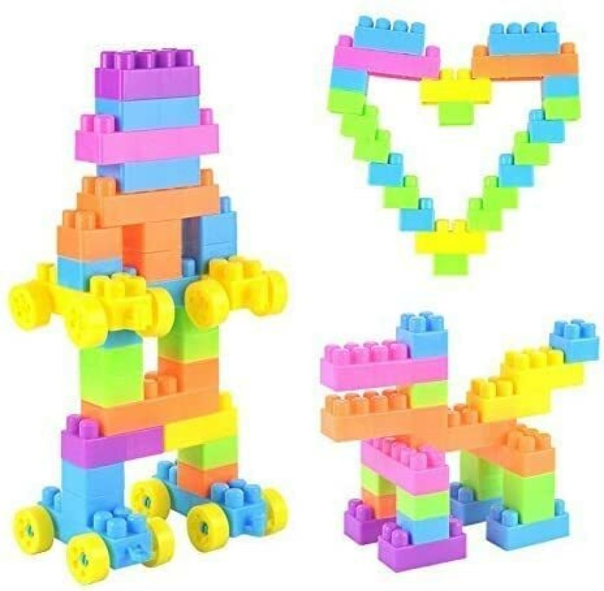 Children Kids Educational Puzzle Toy Plastic Building Blocks