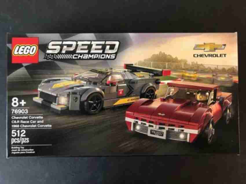 LEGO Speed Champions 76903 Chevrolet Corvette C8.R a 1968