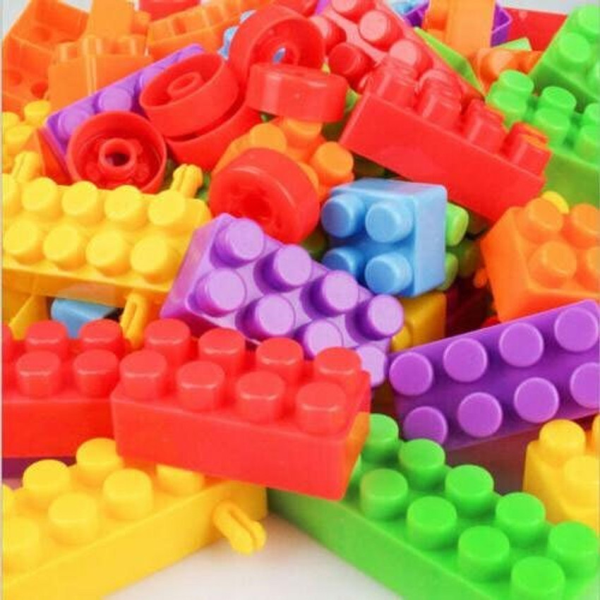 Willyard Lego Building Blocks 100 pieces 92 Pieces 8 Tyres Toys For Kids Learning Development Creative Thinking Puzzle Game Fun Plastic Colorful Pattern House Indoor Outdoor Fun Game Lego Building Blo...