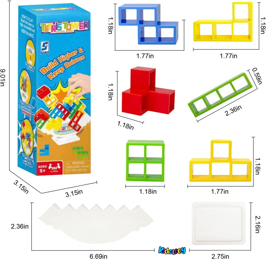 BanBao 7255 city DIY Tetris board game Educational Bricks Building