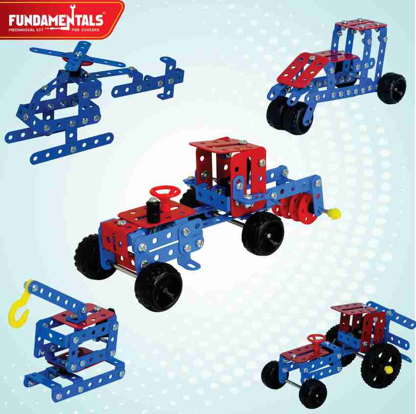 Fundamentals TRACTOR 15 Models 150 parts Mechanical Toys