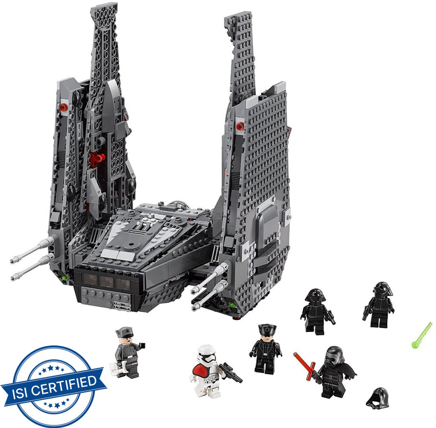 Maqueta Metal Earth Kylo Ren Command Shuttle – Rompecabezas 3D De Metal, Nivel Desafiante, STAR WARS