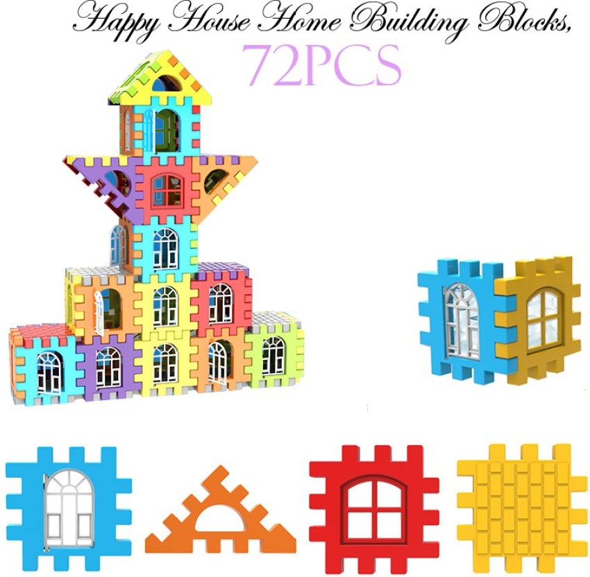 Plus Shine Creative Educational Learning Toy for Kids House Building Blocks  3D Puzzle Game - Creative Educational Learning Toy for Kids House Building  Blocks 3D Puzzle Game . Buy 3D Puzzle Games