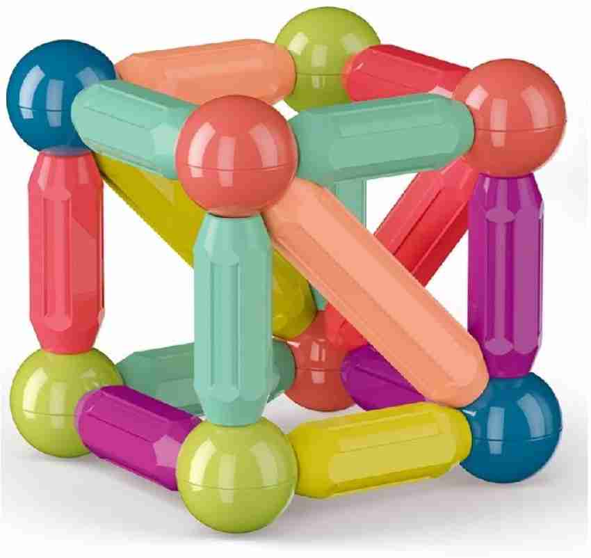 Building Blocks Colorful Plastic Kids Puzzle Toy 45 Pcs - Clickere