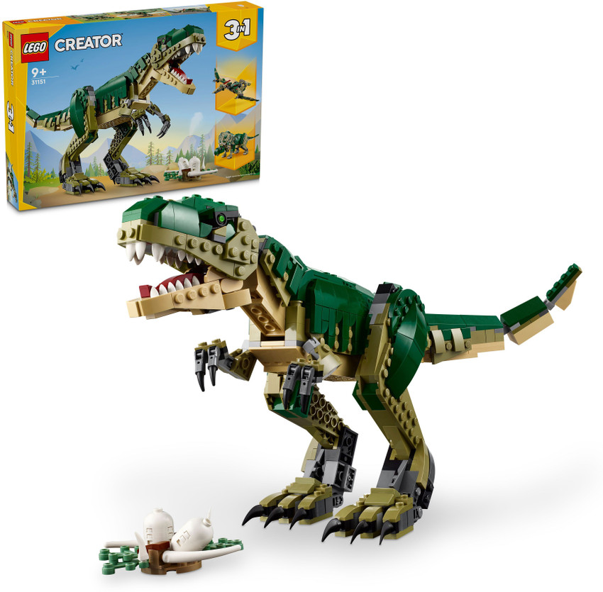 Lego blocks dinosaur best sale