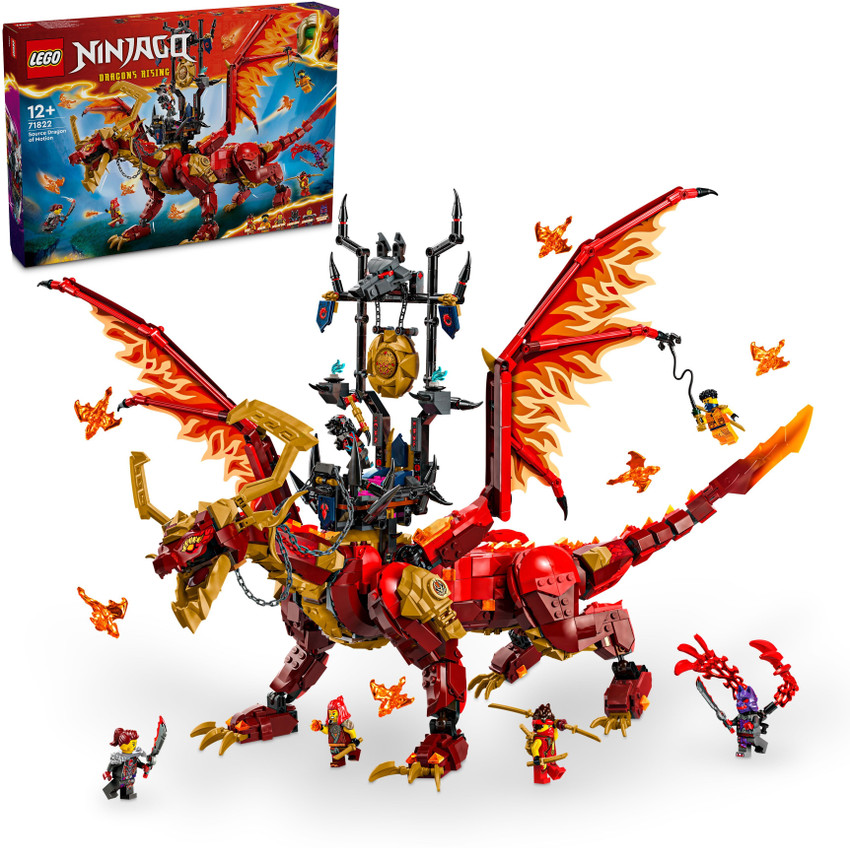 LEGO NINJAGO Source Dragon of Motion Adventure Toy 71822 ( 1716 