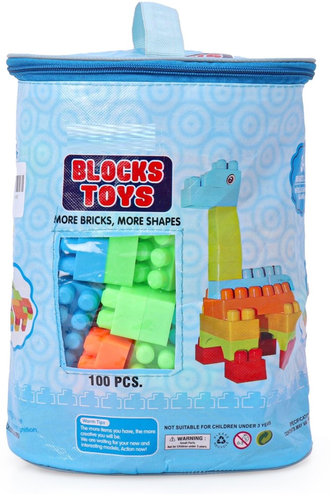 Plus Plus Bricks: A limitless building block set with just one shape.