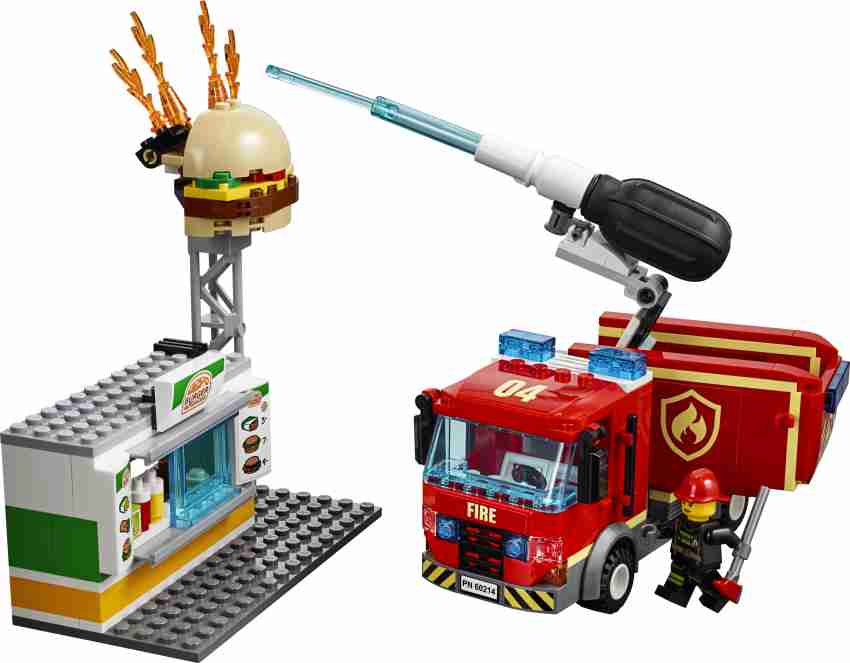 Lego burger fire online rescue