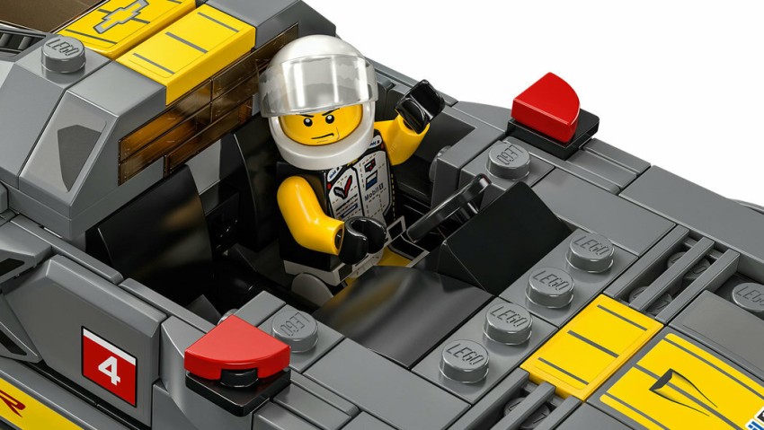 LEGO® 76903 Speed Champions Chevrolet Corvette C8.R Race Car et