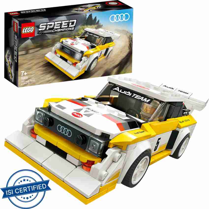 LEGO 76897, Speed Champions, 1985 Audi Sport quattro S1, New In Sealed  Box 673419319102