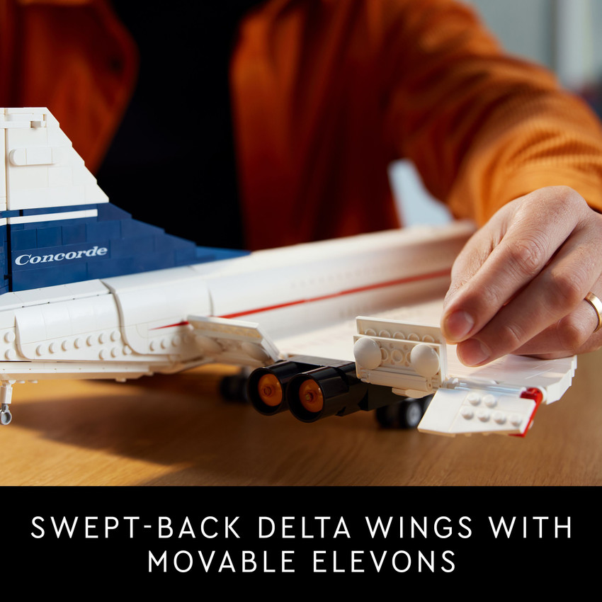 LEGO Icons Concorde 10318 Building Set (2,083 Pieces) - Icons 