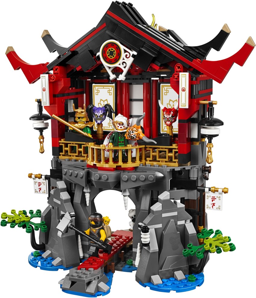 LEGO NINJAGO 71795 Temple of the Dragon Energy Cores Building