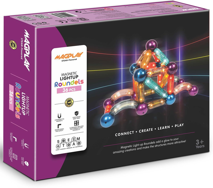 Light up magnetic blocks 2025