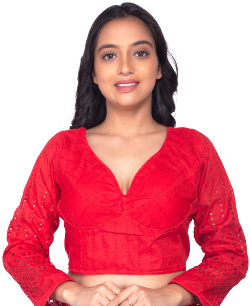 MISHVA CREATION Sweetheart Neck Women Blouse - Buy MISHVA CREATION Sweetheart  Neck Women Blouse Online at Best Prices in India