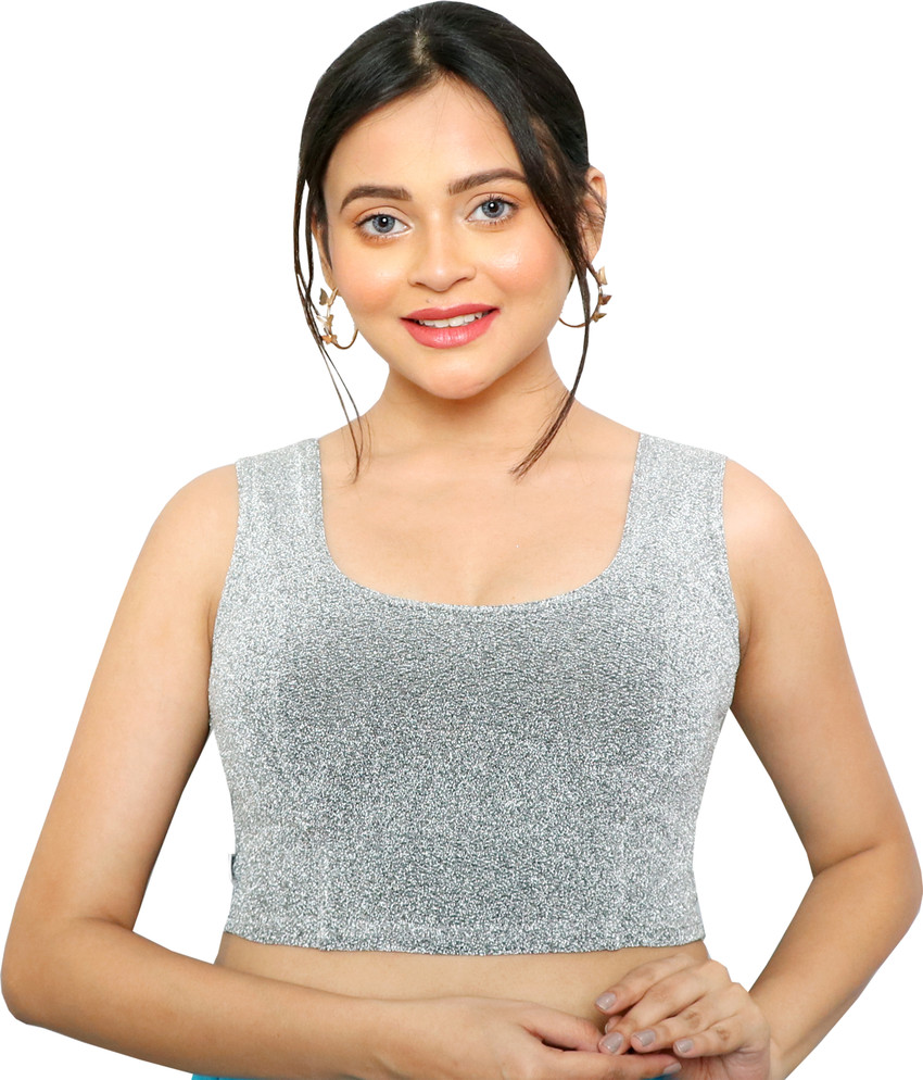 flipkart silver blouse