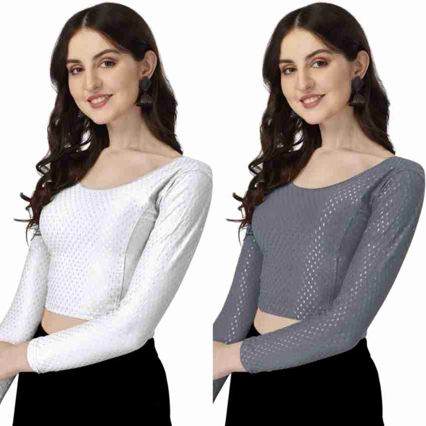 SCUBE DESIGNS U-Neck Women Blouse - Buy SCUBE DESIGNS U-Neck Women Blouse  Online at Best Prices in India