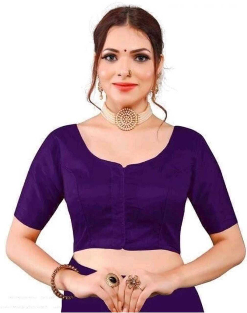 purple blouse flipkart