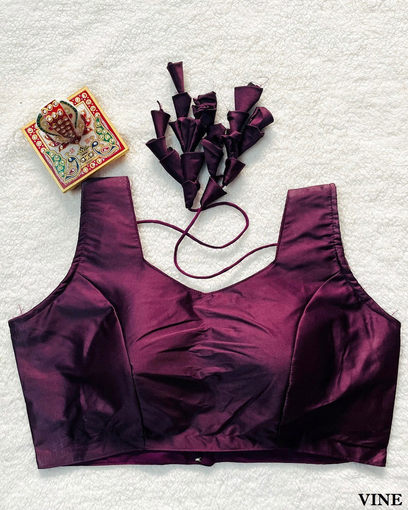 purple blouse flipkart
