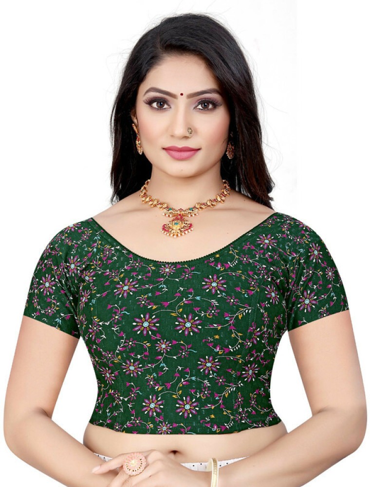 SCUBE DESIGNS U-Neck Women Blouse - Buy SCUBE DESIGNS U-Neck Women Blouse  Online at Best Prices in India