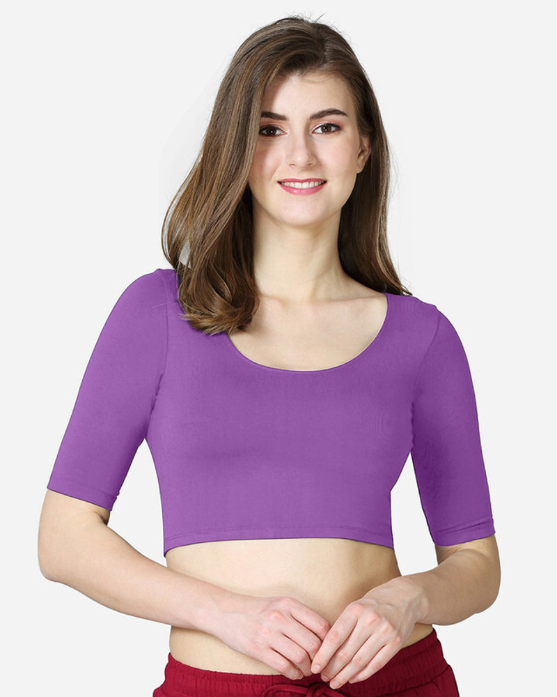 purple blouse flipkart