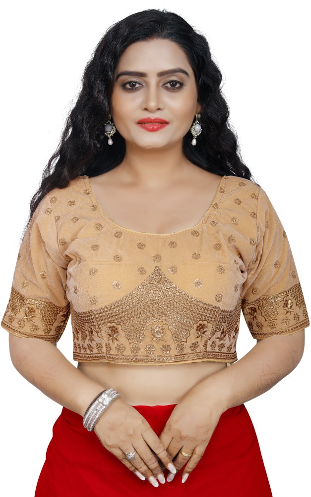 Buy online Round Neck Embroidered Blouse from ethnic wear for Women by Scube  Designs for ₹549 at 71% off