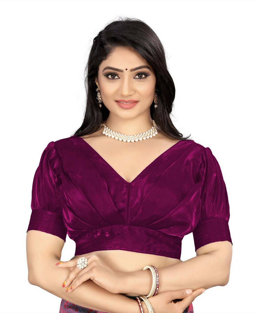 purple blouse flipkart