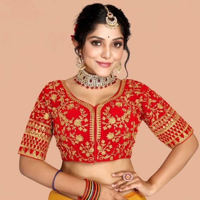 SCUBE DESIGNS U-Neck Women Blouse - Buy SCUBE DESIGNS U-Neck Women Blouse  Online at Best Prices in India