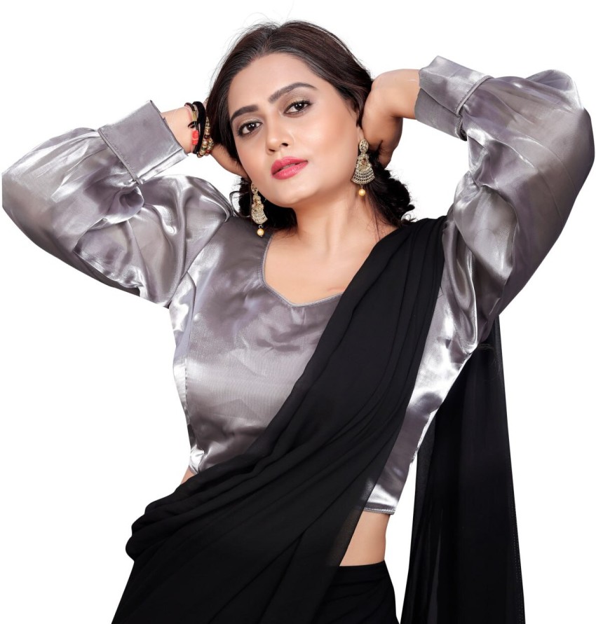 Buy SCUBE DESIGNS Tex Cotton Blended Soft Comfy Designs Slim Saree