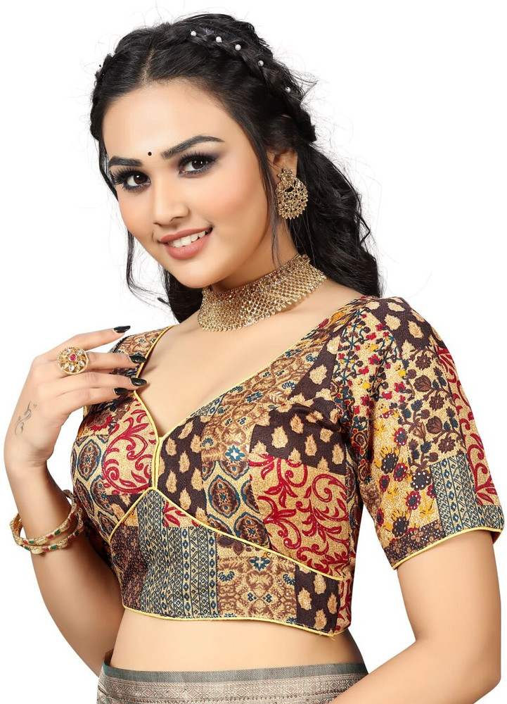 Rekha high neck blouse hotsell