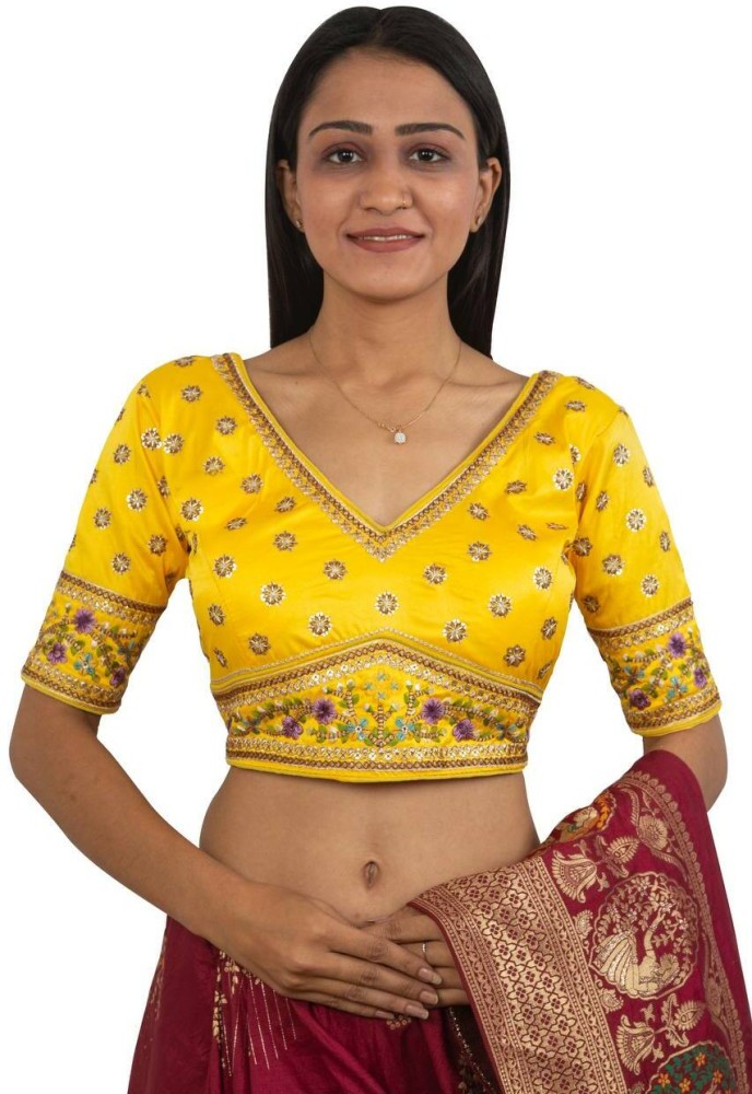 NENCY V-Neck Women Blouse - Buy NENCY V-Neck Women Blouse Online at Best  Prices in India