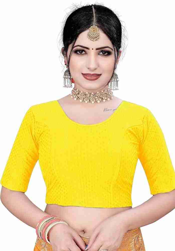 FINEST FIT Round Neck Women Blouse - Buy FINEST FIT Round Neck Women Blouse  Online at Best Prices in India