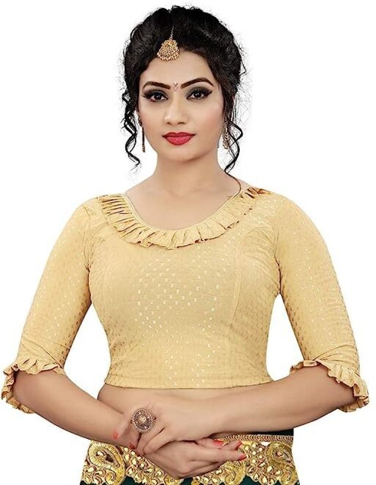 Shiva Business Hub Round Neck Women Blouse - Buy Shiva Business Hub Round  Neck Women Blouse Online at Best Prices in India